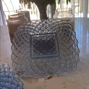 Set of 4 dessert plates